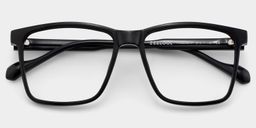 Burgos Square Black Glasses1