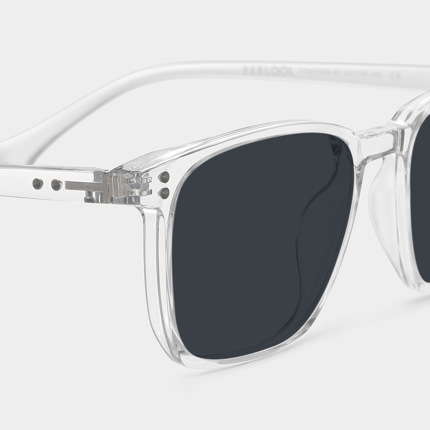 Martinez Clear Square Sunglasses to Frame Your Face | ZEELOOL4