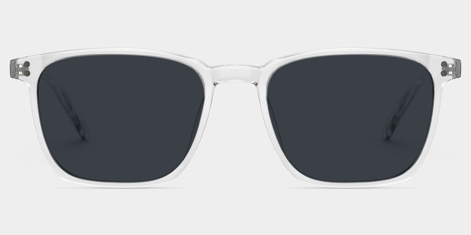 Martinez Clear Square Sunglasses to Frame Your Face | ZEELOOL0