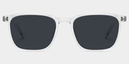 Martinez Clear Square Sunglasses0