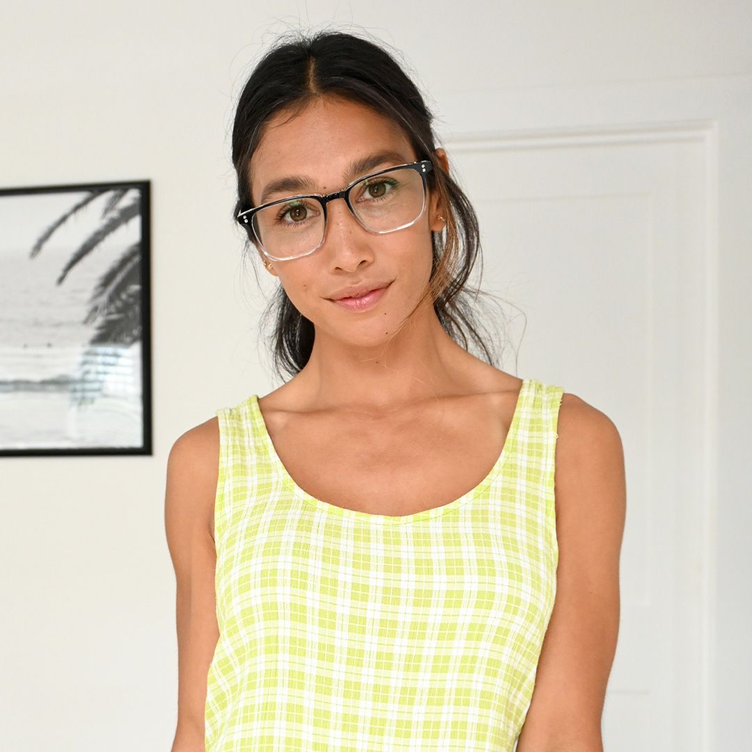 Martinez Square Black Glasses | Zeelool Glasses2