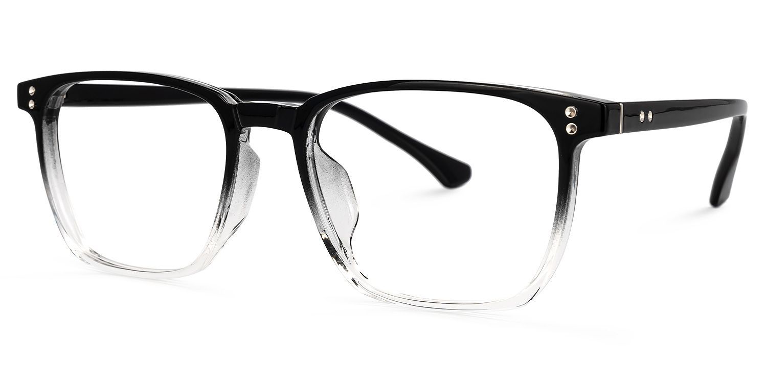 Martinez Square Black Glasses | Zeelool Glasses4