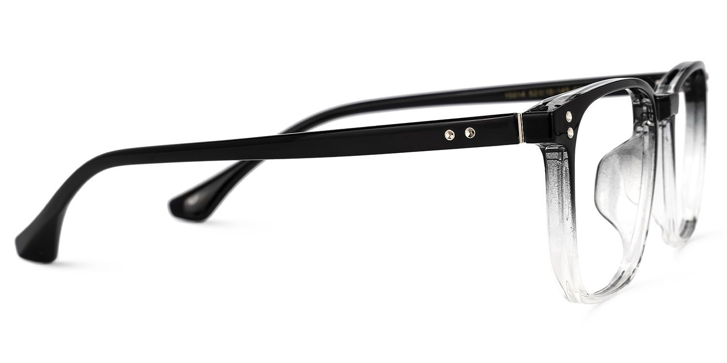 Martinez Square Black Glasses | Zeelool Glasses5