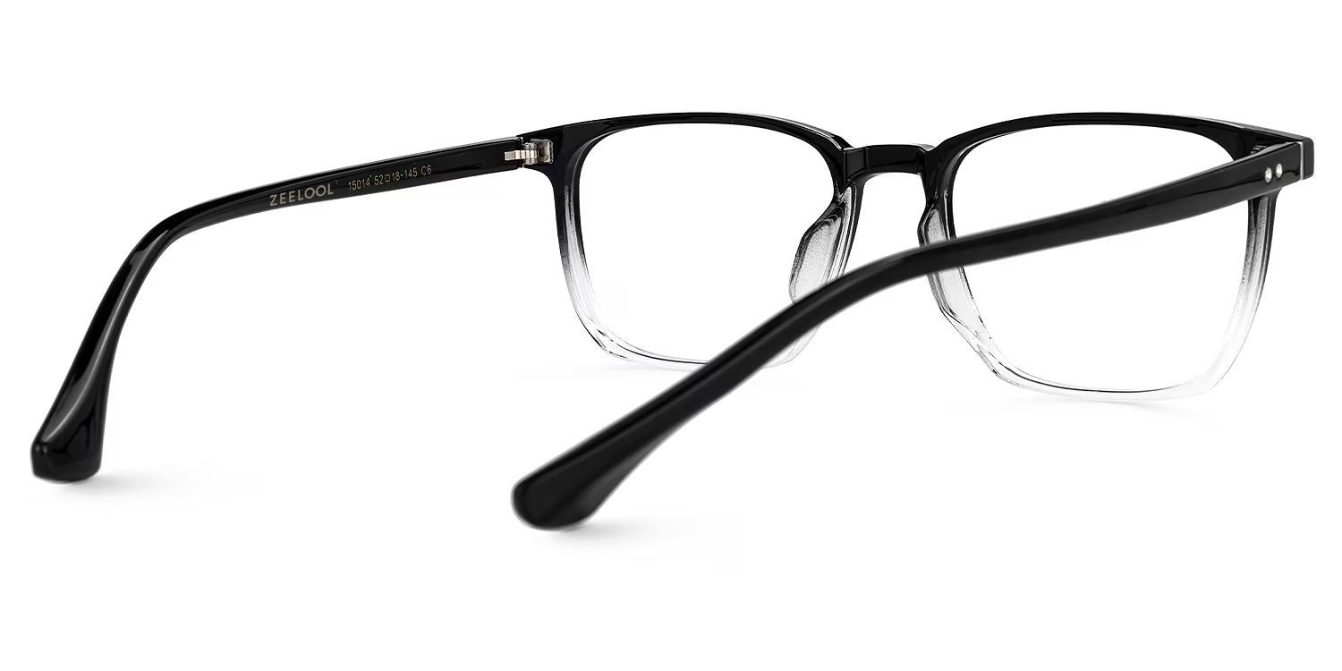 Martinez Square Black Glasses | Zeelool Glasses6