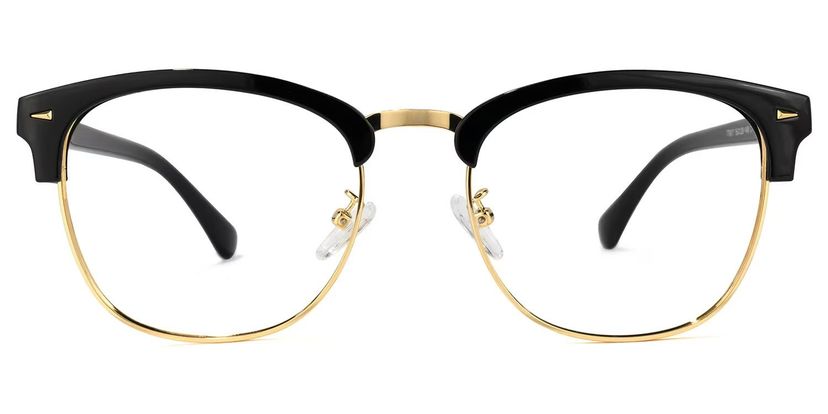 Lasha Browline Black Glasses