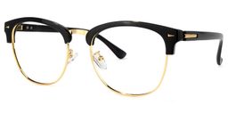 Lasha Browline Black Glasses2