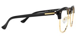 Lasha Browline Black Glasses3