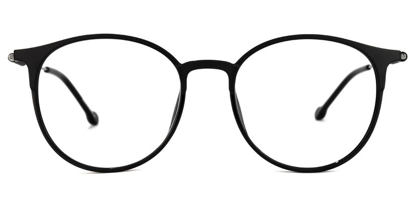Gamble Round Black Glasses