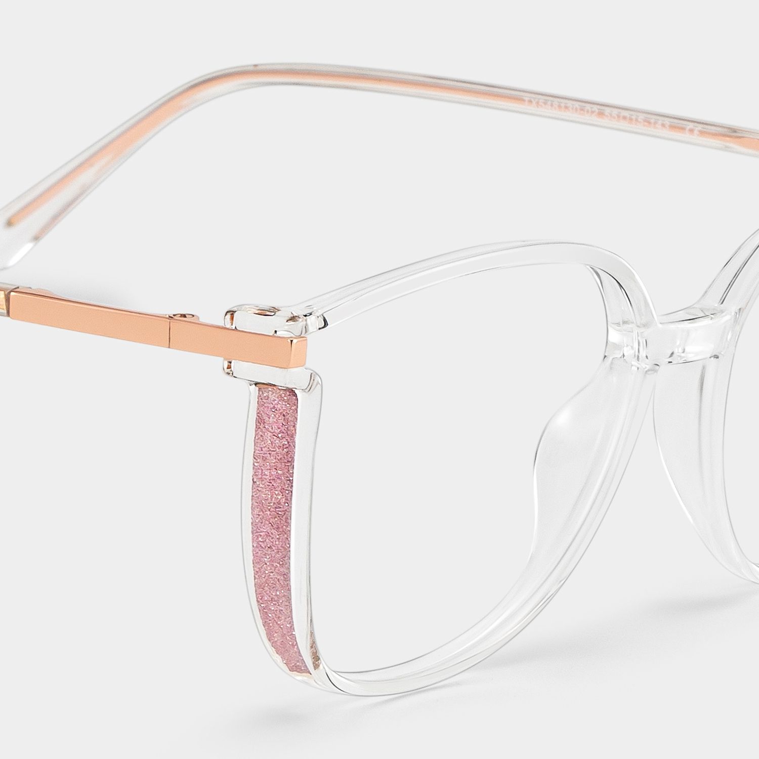Rodz Square Clear Frame Glasses | ZEELOOL4