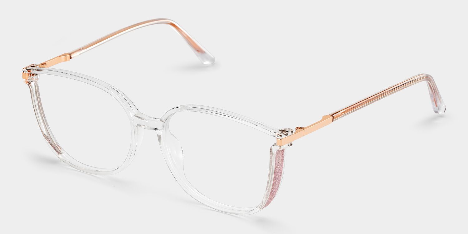 Rodz Square Clear Frame Glasses | ZEELOOL2