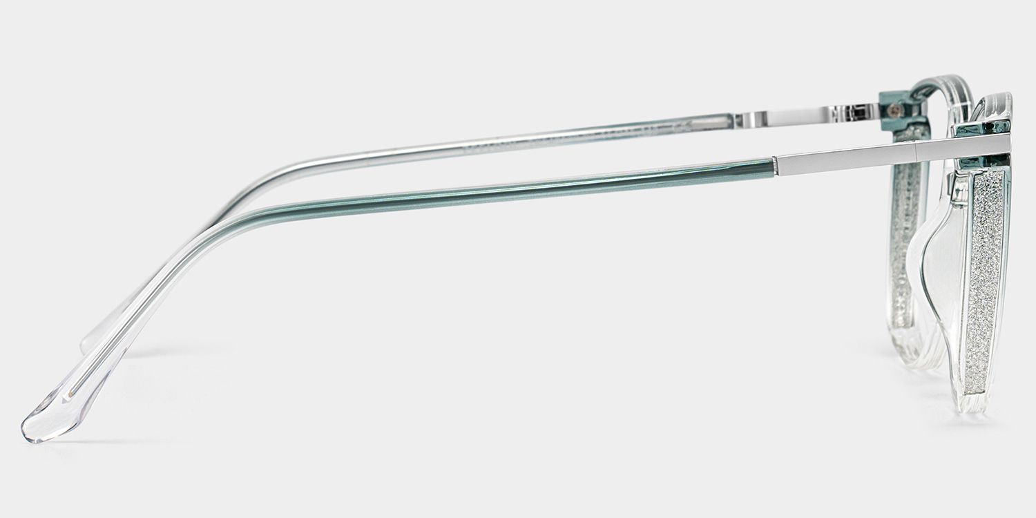 Rodz Sage Green Frame Glasses with Square Design | ZEELOOL3