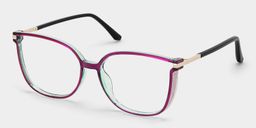 Rodz Purple Square Glasses2