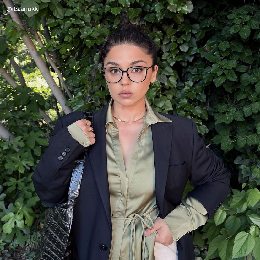 Rodz Square Dark-Green Glasses