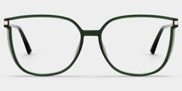 Rodz Square Dark-Green Glasses0