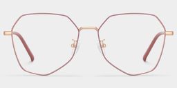 Bivins Geometric Pink Glasses2