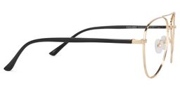 Paige Aviator Gold Glasses5