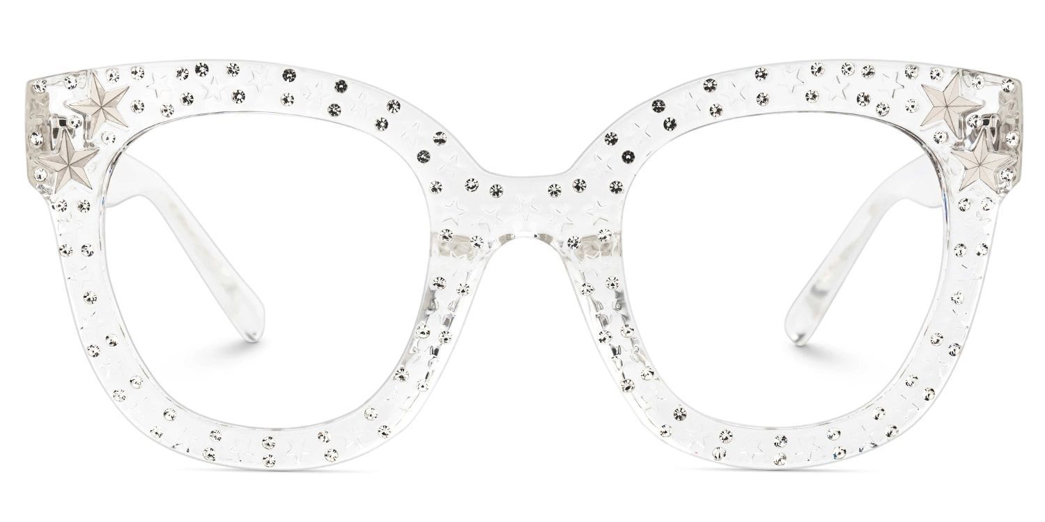 Kahle Cateye Clear Eyeglasses and Clear Frames1