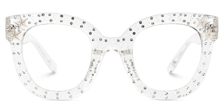 Kahle Cateye Clear Glasses