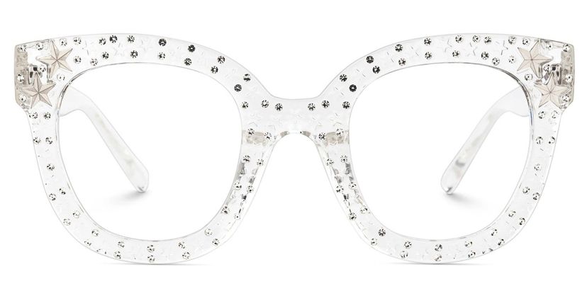 Kahle Cateye Clear Glasses
