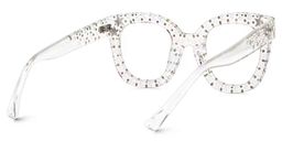 Kahle Cateye Clear Glasses4