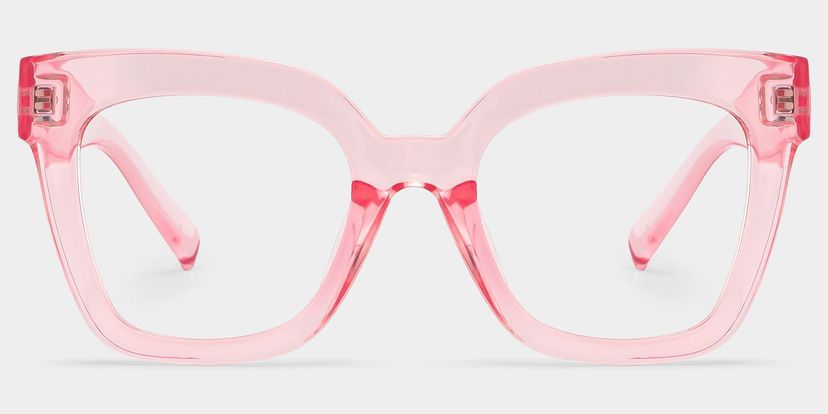 Malcolm Square Pink Glasses