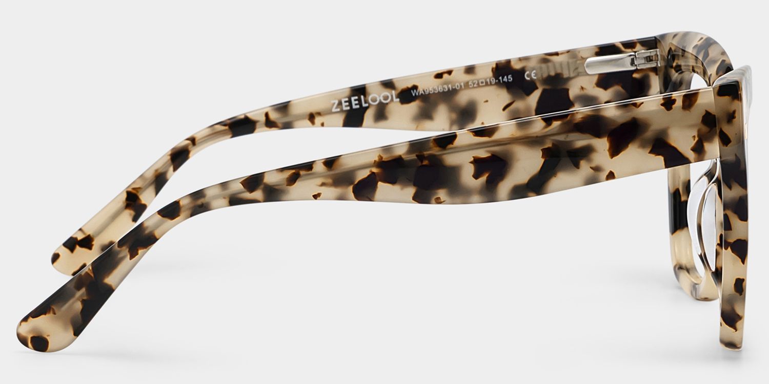 Minguela Square Brown-Tortoise Glasses | ZEELOOL