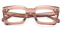 Lobo Square Beige Glasses2