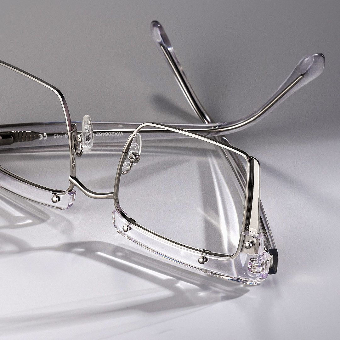 Kiana Square Clear Frame Glasses for Women and Men | ZEELOOL0