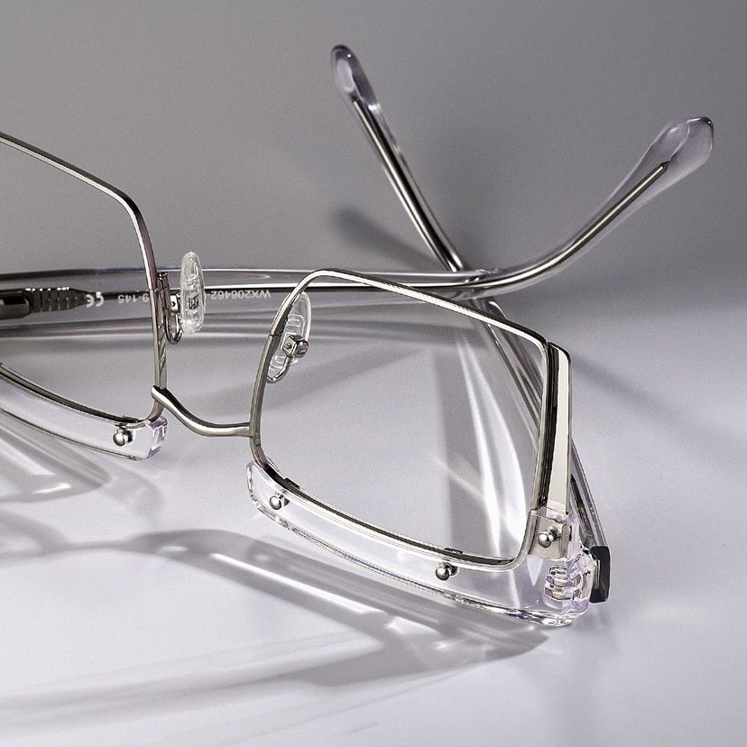 Kiana Square Clear Glasses