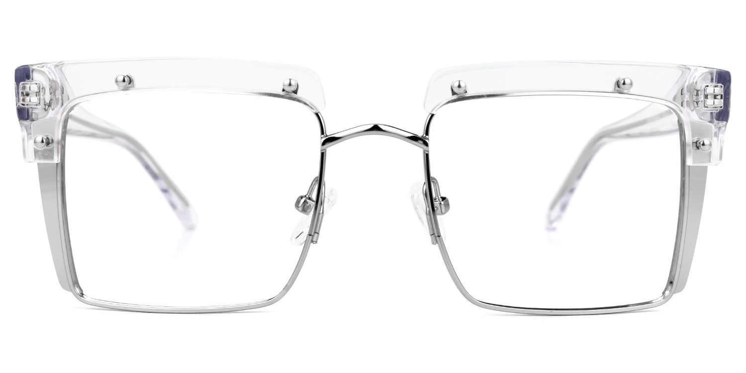 Kiana Square Clear Frame Glasses for Women and Men | ZEELOOL1