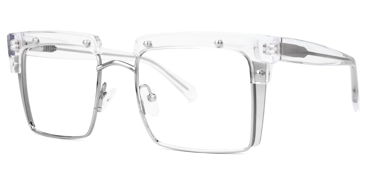 Kiana Square Clear Frame Glasses for Women and Men | ZEELOOL2