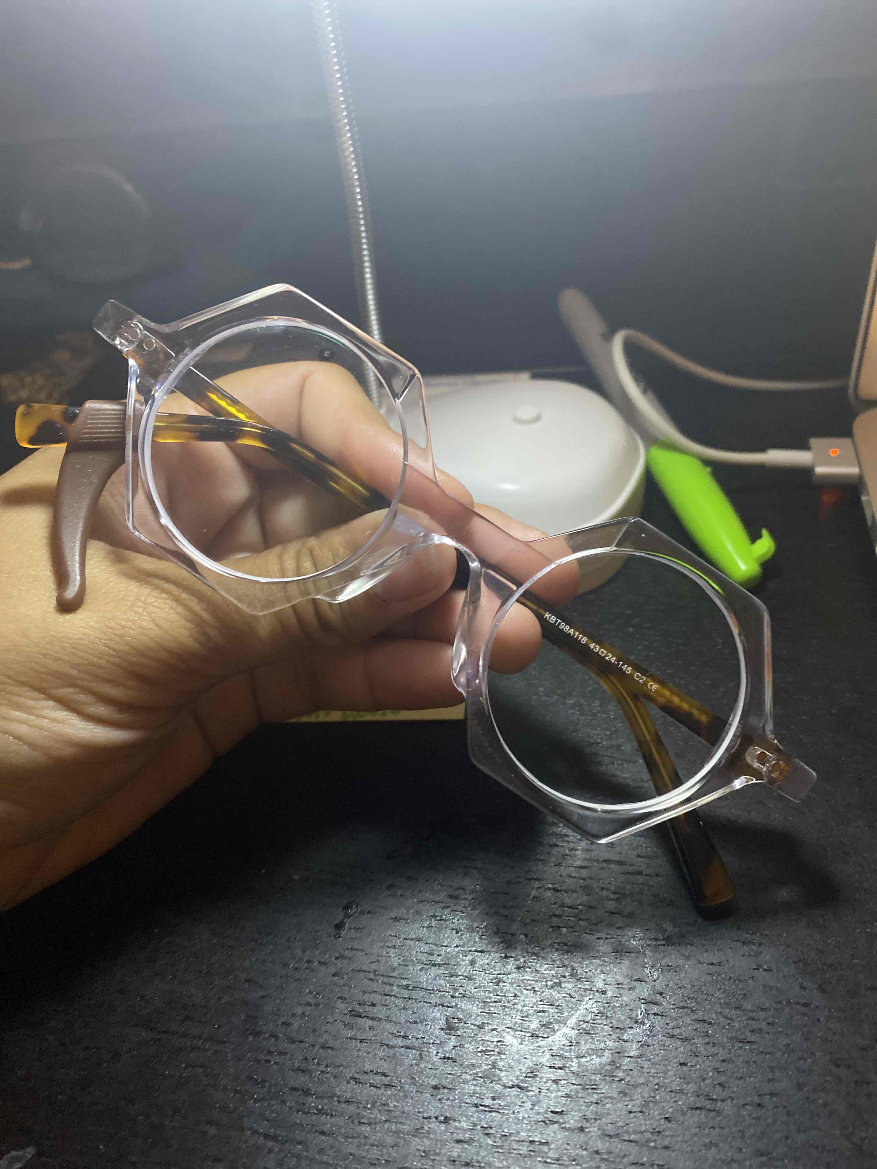 kinds small on my face but still cute. more of men eye wear. love how 1