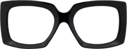 Borislav - Oversized Black Rectangle Glasses4