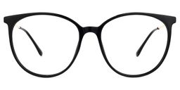 Chanty Round Black Glasses0